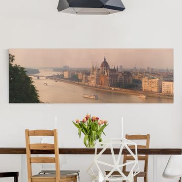 Impression sur toile - Budapest Skyline