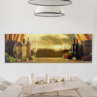 Impression sur toile - Wine With A View