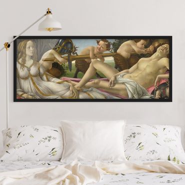 Poster encadré - Sandro Botticelli - Venus And Mars