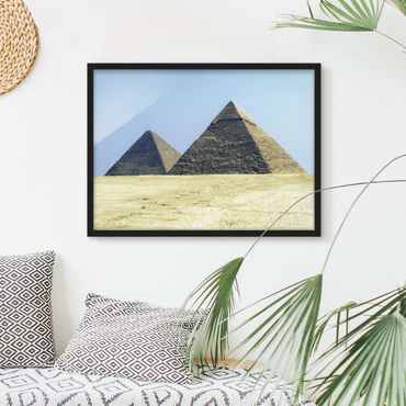 Poster encadré - Pyramids Of Giza