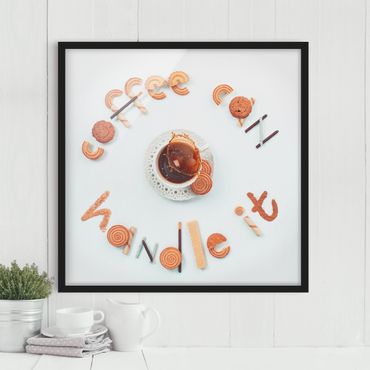 Poster encadré - Coffee Can Handle It