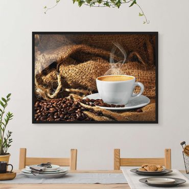 Poster encadré - Morning Coffee