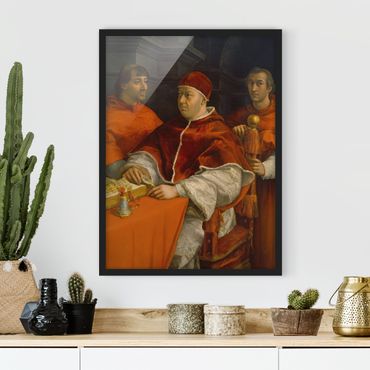 Poster encadré - Raffael - Portrait of Pope Leo X