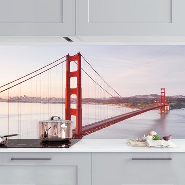 Revêtement mural cuisine - Golden Gate Bridge In San Francisco
