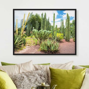 Poster encadré - Cactus Landscape
