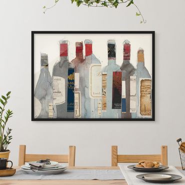 Poster encadré - Wine & Spirits I