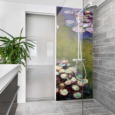 Revêtement mural de douche - Claude Monet - Water Lilies
