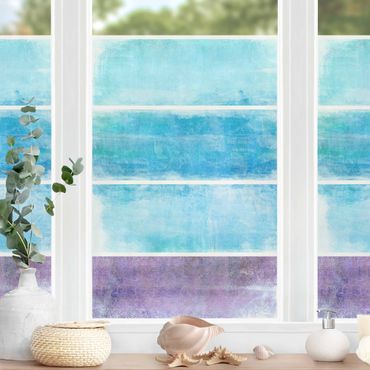 Décoration pour fenêtres - Colour Harmony Blue