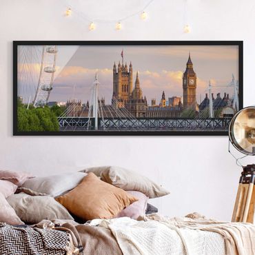 Poster encadré - Westminster Palace London