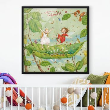 Poster encadré - Little Strawberry Strawberry Fairy - Trampoline
