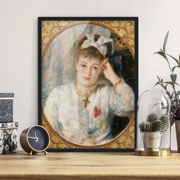 Poster encadré - Auguste Renoir - Portrait of Marie Murer