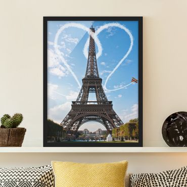 Poster encadré - Paris - City Of Love