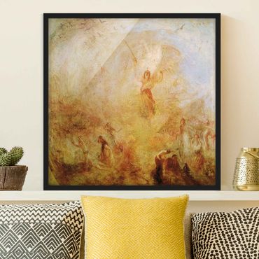 Poster encadré - William Turner - The Angel Standing in the Sun