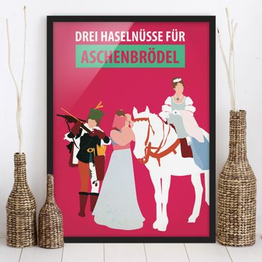Poster encadré - Film Poster Three Wishes For Aschebrödel
