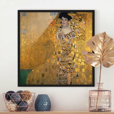 Poster encadré - Gustav Klimt - Portrait Of Adele Bloch-Bauer I