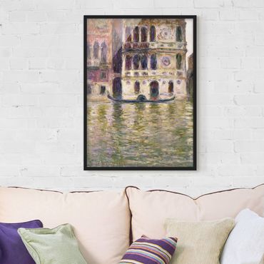 Poster encadré - Claude Monet - The Palazzo Dario