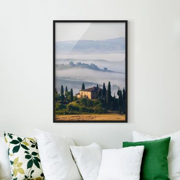 Poster encadré - Country Estate In The Tuscany
