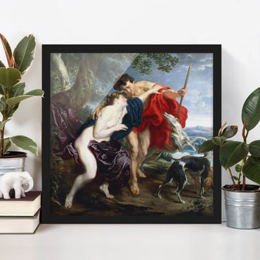 Poster encadré - Anthonis van Dyck - Venus and Adonis