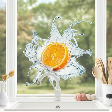 Sticker pour fenêtres - Fresh Orange