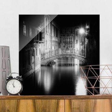 Tableau en verre - Bridge Venice