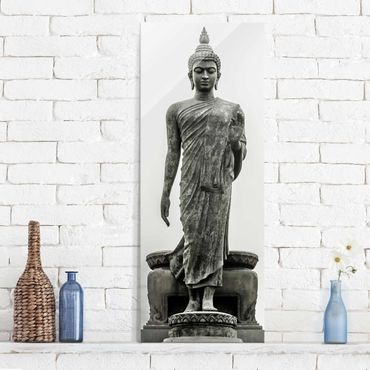 Tableau en verre - Buddha Statue