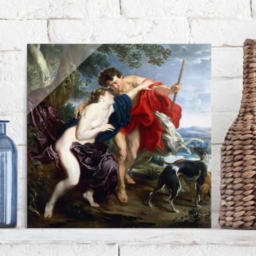 Tableau en verre - Anthonis van Dyck - Venus and Adonis