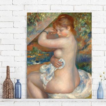 Tableau en verre - Auguste Renoir - After the Bath