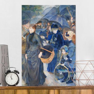 Tableau en verre - Auguste Renoir - Umbrellas