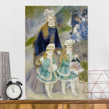 Tableau en verre - Auguste Renoir - Mother and Children (The Walk)