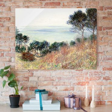 Tableau en verre - Claude Monet - The Coast Of Varengeville