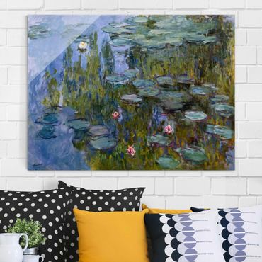 Tableau en verre - Claude Monet - Water Lilies (Nympheas)