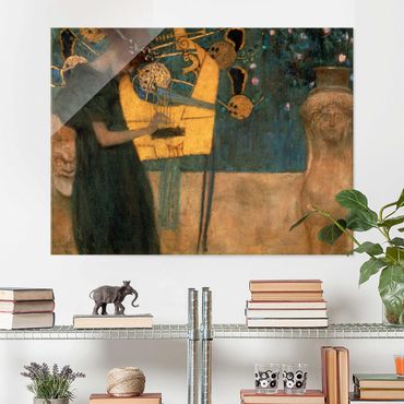 Tableau en verre - Gustav Klimt - Music