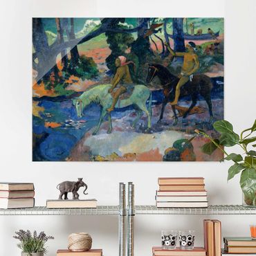 Tableau en verre - Paul Gauguin - Escape, The Ford