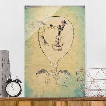 Tableau en verre - Paul Klee - The Bud of the Smile