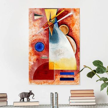Tableau en verre - Wassily Kandinsky - In One Another