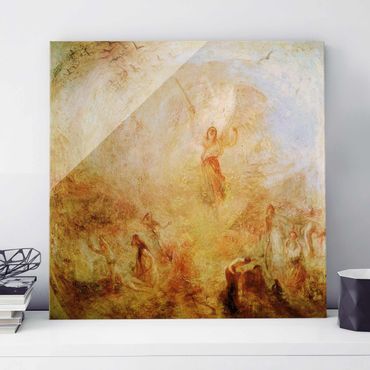 Tableau en verre - William Turner - The Angel Standing in the Sun