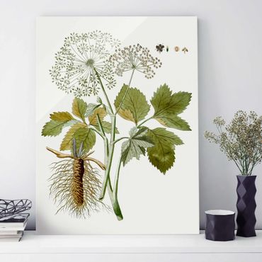 Tableau en verre - Wild Herbs Board IV