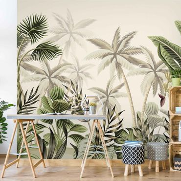 Papier peint - Palm Trees In The Jungle