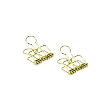 Accessoires - Pinces clips vintage fil de fer dorés