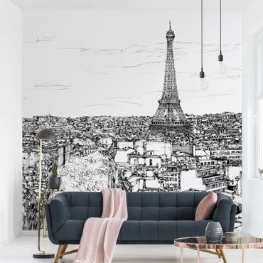 Papier peint - City Study - Paris