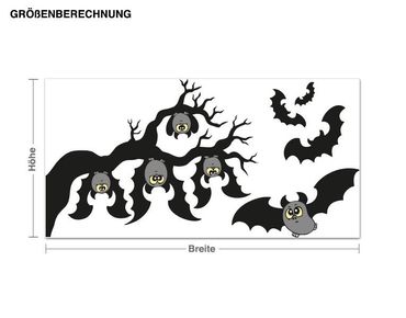 Sticker mural - Bats