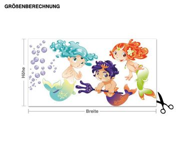 Sticker mural - Mermaid