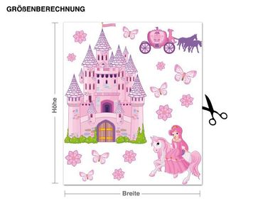 Sticker mural - Princess Set