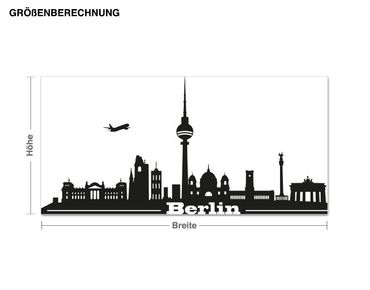 Sticker mural - Berlin skyline