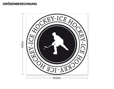 Sticker mural - Ice Hockey