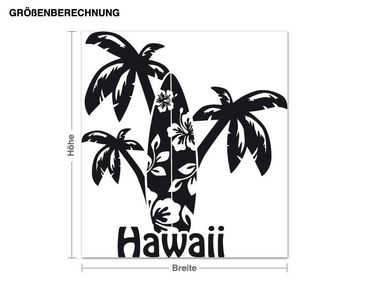 Sticker mural - Hawaii Palm Trees