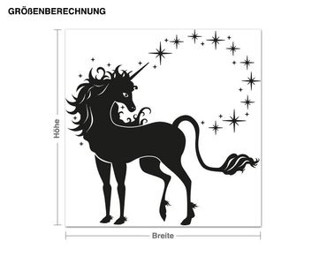 Sticker mural - Magical Unicorn