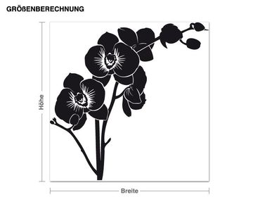 Sticker mural - Orchid