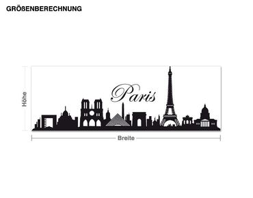 Sticker mural - Paris skyline