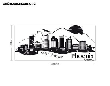 Sticker mural - Skyline Phoenix Arizona